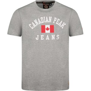 T-shirt Canadian Peak z krótkim rękawem z bawełny
