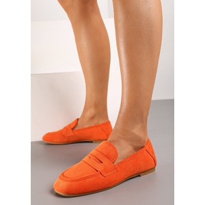 Pomarańczowe buty born2be