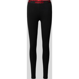 Czarne spodnie Hugo Boss w sportowym stylu