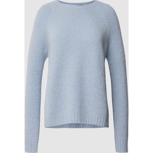 Niebieski sweter MaxMara z wełny w stylu casual