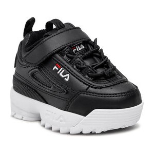 Czarne buty sportowe dziecięce Fila