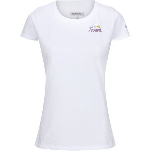 T-shirt Regatta z krótkim rękawem w sportowym stylu z okrągłym dekoltem