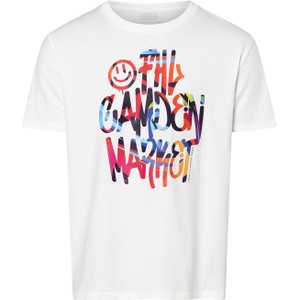 T-shirt Finshley & Harding z nadrukiem z bawełny