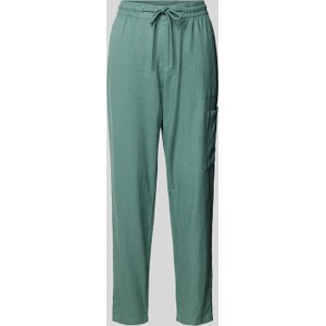 Zielone spodnie S.Oliver z lnu