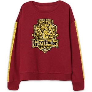 Czerwona bluza dziecięca Harry Potter z bawełny
