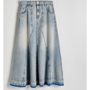 Spódnica Reserved z jeansu midi