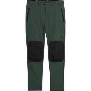 Zielone spodnie 4F w sportowym stylu