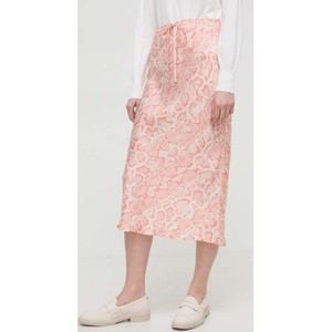 Różowa spódnica Marella w stylu casual midi