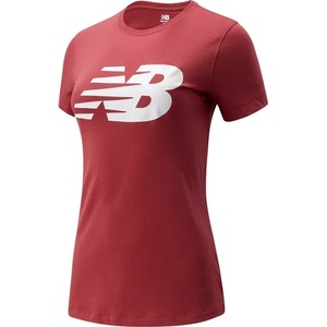 T-shirt New Balance z krótkim rękawem w sportowym stylu z bawełny