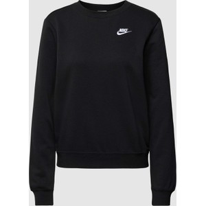Czarna bluza Nike z bawełny w sportowym stylu