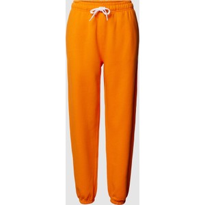 Pomarańczowe spodnie POLO RALPH LAUREN w sportowym stylu