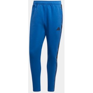 Niebieskie spodnie Adidas z polaru w sportowym stylu