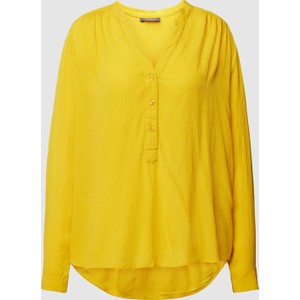 Żółta bluzka Montego z dekoltem w kształcie litery v