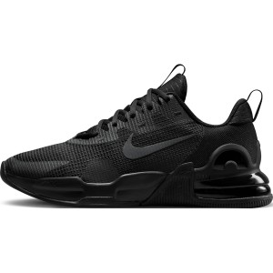 Czarne buty sportowe Nike sznurowane w sportowym stylu