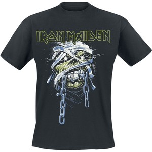 T-shirt Iron Maiden z bawełny z krótkim rękawem
