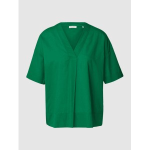 Zielona bluzka Marc O'Polo z bawełny w stylu casual z krótkim rękawem