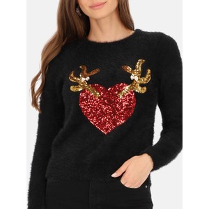 Sweter Eye For Fashion w bożonarodzeniowy wzór
