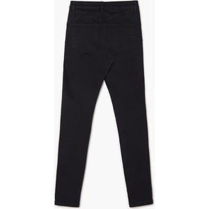 Czarne jeansy Cropp w stylu casual z jeansu