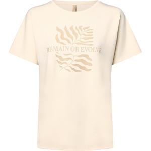 T-shirt Soyaconcept z krótkim rękawem z okrągłym dekoltem w młodzieżowym stylu