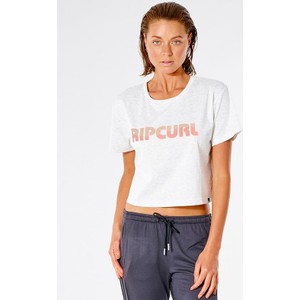 T-shirt Rip Curl z krótkim rękawem w młodzieżowym stylu z okrągłym dekoltem