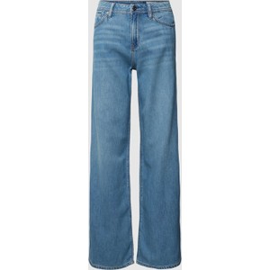 Niebieskie jeansy S.Oliver w street stylu z bawełny