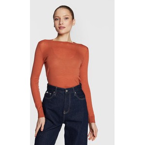 Pomarańczowy sweter Calvin Klein