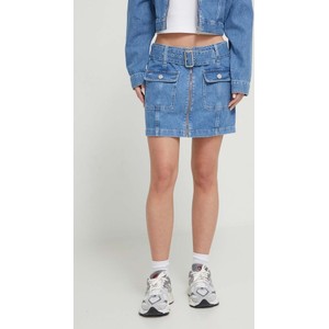 Niebieska spódnica Tommy Jeans mini