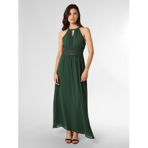 Zielona sukienka Vila trapezowa bez rękawów