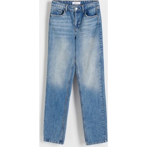 Niebieskie jeansy Reserved z bawełny