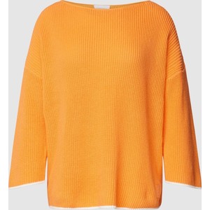 Pomarańczowy sweter comma,