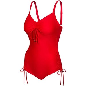 Czerwony strój kąpielowy Aqua-speed w stylu casual
