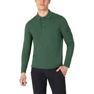 Zielony t-shirt Timezone w stylu casual z bawełny