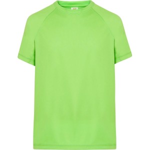 Zielony t-shirt jk-collection.pl w stylu casual z krótkim rękawem