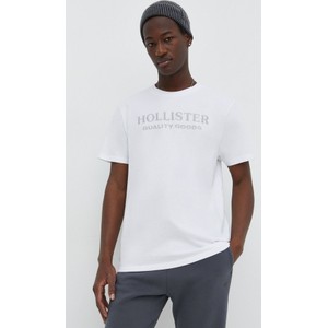 T-shirt Hollister Co. z bawełny