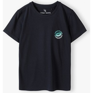 Koszulka dziecięca Lincoln & Sharks By 5.10.15. dla chłopców z krótkim rękawem z bawełny