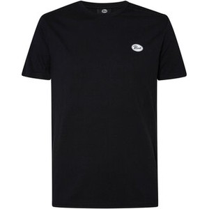 Czarny t-shirt Petrol Industries z krótkim rękawem