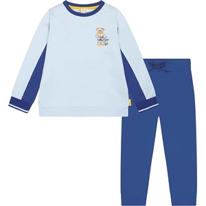 Niebieski dres dziecięcy Steiff z bawełny