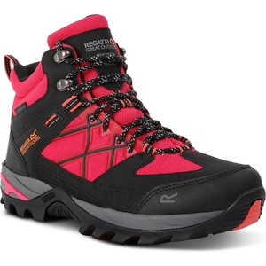 Czerwone buty trekkingowe Regatta