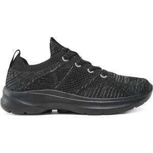 Czarne buty sportowe Wrangler w sportowym stylu z płaską podeszwą sznurowane