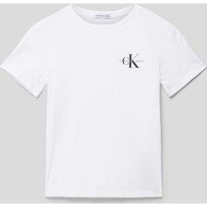 Koszulka dziecięca Calvin Klein dla chłopców z bawełny