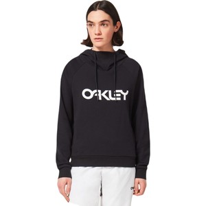 Czarna bluza Oakley w młodzieżowym stylu z kapturem