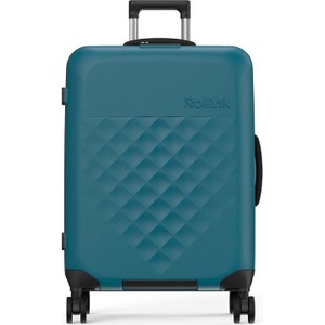 Niebieska walizka Rollink
