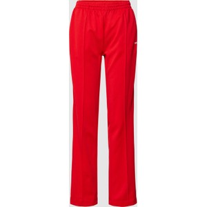 Czerwone spodnie Hugo Boss w sportowym stylu