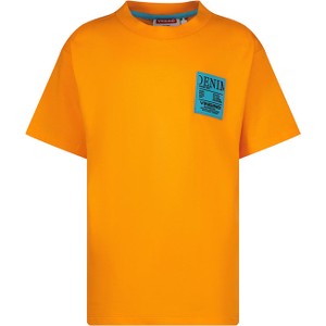 Pomarańczowa koszulka dziecięca Vingino z bawełny