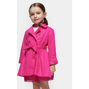Różowy płaszcz dziecięcy Mayoral