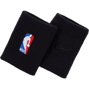 Opaski na nadgarstek do koszykówki Nike Dri-FIT NBA (1 para) - Czerń