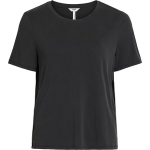 Czarny t-shirt Object w stylu casual