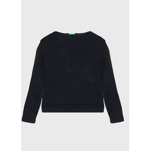 Czarny sweter United Colors Of Benetton