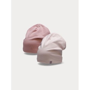 Różowa czapka 4F