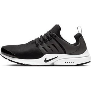 Czarne buty sportowe Nike sznurowane w sportowym stylu presto